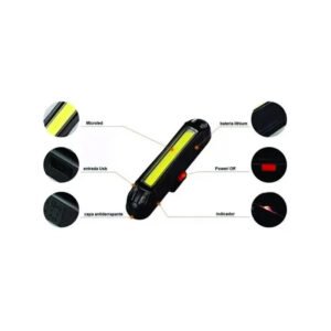 Luz Led Recargable USB De 100lumens